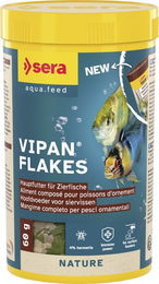 Produktbild von sera Vipan Nature Fischfutter Flocken - 250 ml