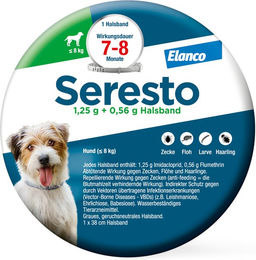 Produktbild von Seresto® Halsband Hund - Größe S: 38 cm, < 8 kg