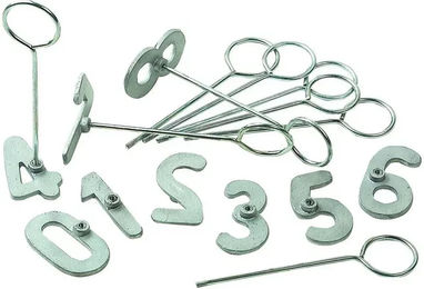 Serie von zu markierenden Zahlen Kamer – Bild 1 von 3