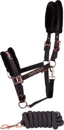 Produktbild von Set aus Halfter und Longiergurt für Pferde Harry's Horse Love