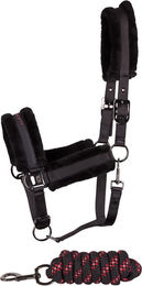 Produktbild von Set aus Halfter und Longiergurt für Pferde Harry's Horse Soft Billie