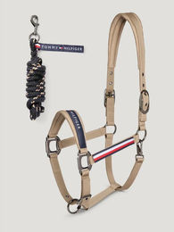 Produktbild von Set aus Halfter und Longiergurt für Pferde Tommy Hilfiger Equestrian Yale
