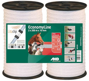 Set aus zwei Zaunbändern Ako EconomyLine – Bild 1 von 3