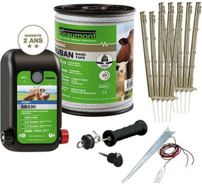 Produktbild von Set für Elektrozaun speziell für Gemüsegarten Beaumont