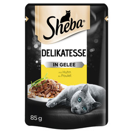 Produktbild von Sheba Beutel Delikatesse in Gelee Huhn - 24 x 85 g