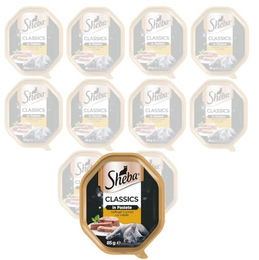 Sheba Classics in Pastete Geflügel Cocktail - 11 x 85 g – Bild 1 von 5
