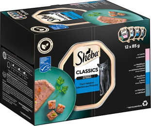 Produktbild von Sheba Classics in Pastete Katzenfutter - 12 x 85 g
