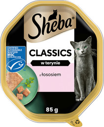 Produktbild von Sheba Classics Katzenfutter mit Lachs - 11 x 85 g