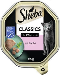 Sheba Classics Nassfutter Katze Adult Lachs - 22 x 85 g – Bild 1 von 3