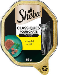 Sheba Classics Paté - Huhn - 22 x 85 g – Bild 1 von 2