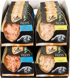 Produktbild von Sheba Katzennahrung Filets - 12 x 60 g