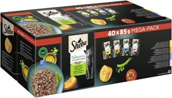 Produktbild von Sheba Nature's Collection Nassfutter für ausgewachsene Katzen - 40 x 85 g