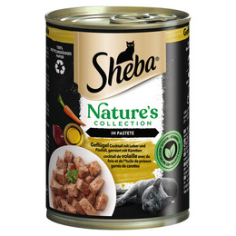 Produktbild von Sheba Natures Collection Pastete mit Geflügel - 12 x 400 g