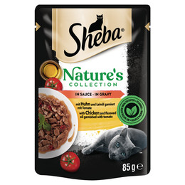 Produktbild von SHEBA Portionsbeutel Nature's Collection in Sauce mit Huhn - 28 x 85 g