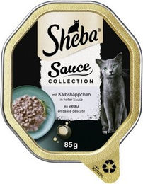Produktbild von Sheba Sauce Collection Kalbshäppchen in Sauce - 22 x 85 g
