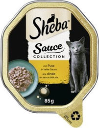 Produktbild von Sheba Sauce Collection Pute in heller Sauce - 22 x 85 g