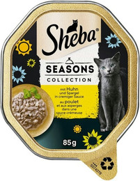 Produktbild von Sheba Schale 85 Gramm Katzennassfiutter 22 x 85 Gramm Seasons Collection