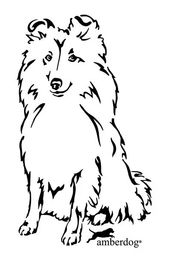 Produktbild von Sheltie Shetland Sheepdog Grafiklizenz