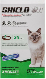 Produktbild von Shield On Zeckenhalsband Antiparasitenhalsband für Katzen