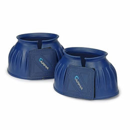 Shires Overreach Equine Bell Boots Schwarz XX-Full – Bild 1 von 5