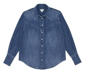 Shirt Yoke Denim Sparkle Blue – Bild 1 von 6