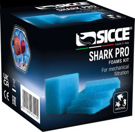 Produktbild von Sicce Shark PRO Schwämme - 1 Set