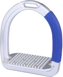 Produktbild von Sicherheitssteigbügel Aluminium für schrägen Boden Kinder Spitzen Alfa Jump Safety2