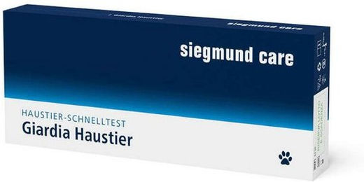 Produktbild von Siegmund Care Hygienestreu Giardia Haustier Selbsttest