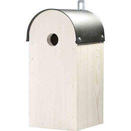 Produktbild von Siena Garden Nistkasten Dach rund 28 mm Dach anthrazit Korpus in Creme