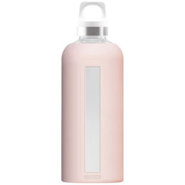 Produktbild von Sigg Geschirr Bottle Star Blush Glas Trinkflasche - 0,85 l