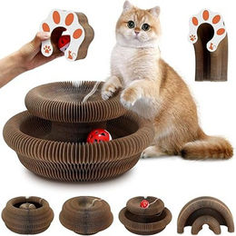 Produktbild von SIKAINI Kratzbrett Faltbares Design aus Wellpappe,