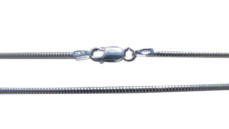 Produktbild von Silber Schlangenkette massiv Silberkette
