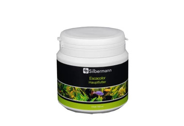 Produktbild von Silbermann Escacolor Süßwasserfisch Flockenfutter - 500 ml