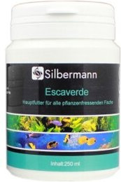 Produktbild von Silbermann Escaverde Alleinfutter für pflanzenfressende Meer- und Süßwasserfische - 250 ml