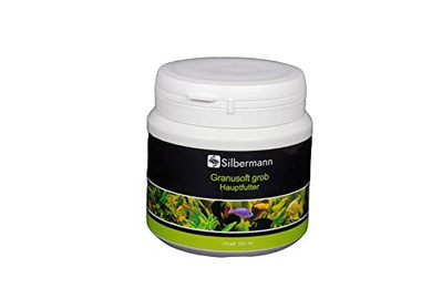 Produktbild von Silbermann Granusoft grob Fischfutter - 500 ml