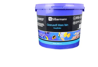 Produktbild von Silbermann Hauptfutter Granulat für Meerwasserfische - 5000 ml