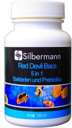 Produktbild von Silbermann Red Devil Bacs probiotische Mikroorganismen für Meerwasser Aquarium - 150 ml