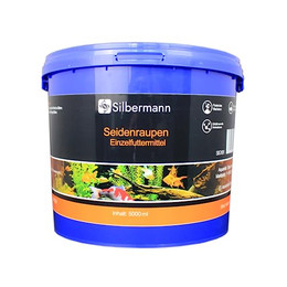 Produktbild von Silbermann Seidenraupen Ergänzungsfutter für Teichfische - 5 l