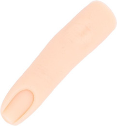 Produktbild von Silikon Übungsfinger für Acrylnägel Weich im Griff Realistisch Flexibel Biegsam Nageltraining