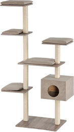 Produktbild von Silvio Design Katzen-Kratzbaum Cosy mit Sanremodekor und Kissen sand