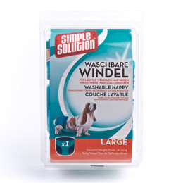 Produktbild von Simple Solution waschbare Hundewindel Größe L