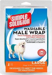 Produktbild von Simple Solution waschbare Rüdenbinde Größe L
