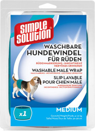 Produktbild von Simple Solution waschbare Windel für Rüden Größe M