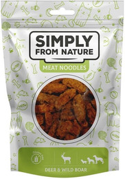 Produktbild von Simply from Nature Fleischknödel mit Hirsch und Wildschwein für Hunde - 80 g