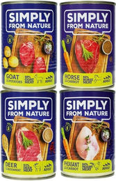 Produktbild von SIMPLY FROM NATURE gemischten Probierpaket 4 x 400g