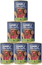 Produktbild von SIMPLY FROM NATURE Hirsche mit Buchweizen 6 x 400 g