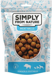 Produktbild von SIMPLY FROM NATURE Meat Balls Wild- und Gemüsebällchen für Hunde - 80 g