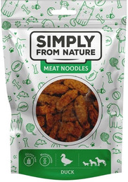 Produktbild von SIMPLY FROM NATURE Meat Noodles Fleischknödel mit Ente für Hunde - 80 g