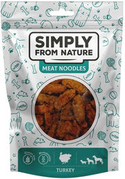 Produktbild von SIMPLY FROM NATURE Meat Noodles Fleischknödel mit Pute für Hunde - 80 g