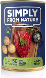 Produktbild von SIMPLY FROM NATURE Nasses Pferdefleisch mit Kartoffeln - 400 g